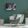 thumbnail image 2 of Canvas Wall Art - Fabien BRAVIN 'Tower Bridge Night Life' Wall Art for Living Room, Bedroom, or Office Décor by Trademark Fine Art - 19 x 12 Inches, 2 of 4