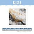 thumbnail image 2 of 14 Inch Wall Clock Battery Operated Square Clock Decorative for Office, Kitchen, Outdoor, Living Room，Grey Swirl Blue Marble Pattern, 2 of 4