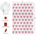 thumbnail image 6 of Valentines Day Kitchen Towels Set of 2, 18x26 Inch Valentines Day Dish Towels Sweet Heart Valentines Day Decor Hand Towels Seasonal Decorations for Home Drying Dishcloth, 6 of 6