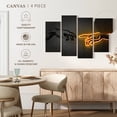 thumbnail image 4 of Elephant Stock The Creation Wall Art - Horizontal Multi Panel Canvas - Living Room Wall Decor - People Multi Panel - Gray And Black Decor By Octavian Mielu - 36" x 22", 4 of 4