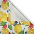 thumbnail image 4 of Ambesonne Summer Valance Pack of 2, Lemon and Berries Pattern, 54"X18", Multicolor, 4 of 5