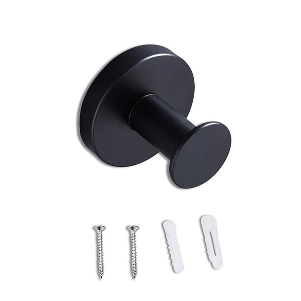 Bearachild Gancho de baño Colgador de acero inoxidable Ganchos montados en la pared Estante de almacenamiento Hogar para sala de estar Inodoro Type2 NO2