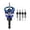 C, variant on Adjustable Depth Stop Countersink Drill Bit Set, High Speed Steel Tool for Woodworking and Metal