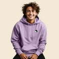 thumbnail image 3 of Dalix Yin Yang Embroidered Fleece Zip Hoodie Cold Fall Winter Mens in Orchid XL X-Large, 3 of 5