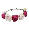 thumbnail image 5 of Diadema de flores Sunnimix Boho Rosa, 5 of 5