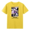 thumbnail image 1 of Moonsky Camiseta unisex Huntrix Dem-0n, colores cómodos, camiseta Huntrix para niñas, camiseta Mira Rumi Joey, merchandising, regalo juvenil para fans del K-pop (Amarillo 3XL), 1 of 3