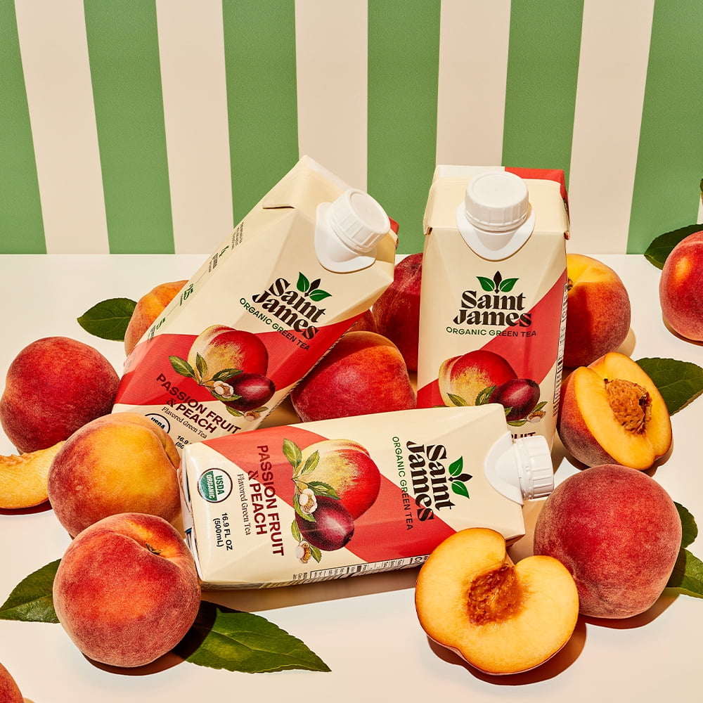 Alnatura Organic Peach-Passion Fruit Iced Tea, 500 ml - Piccantino Online  Shop International
