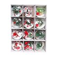 thumbnail image 2 of 12 piezas de adornos de bolas de Navidad, adornos decorativos, diseño de escena, accesorios de fiesta, irrompibles para restaurante, bar, sala de Un conjunto, 2 of 10