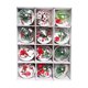 thumbnail image 2 of 12 piezas de adornos de bolas de Navidad, decoraciones para árboles de Navidad, suministros para fiestas, adornos decorativos irrompibles para Un conjunto, 2 of 9