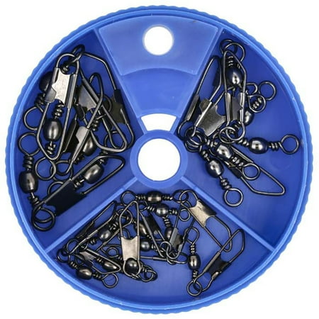 UPC: 0047708705998 | Eagle Claw 01182-002 Snap Swivel Asst Black 20Pc