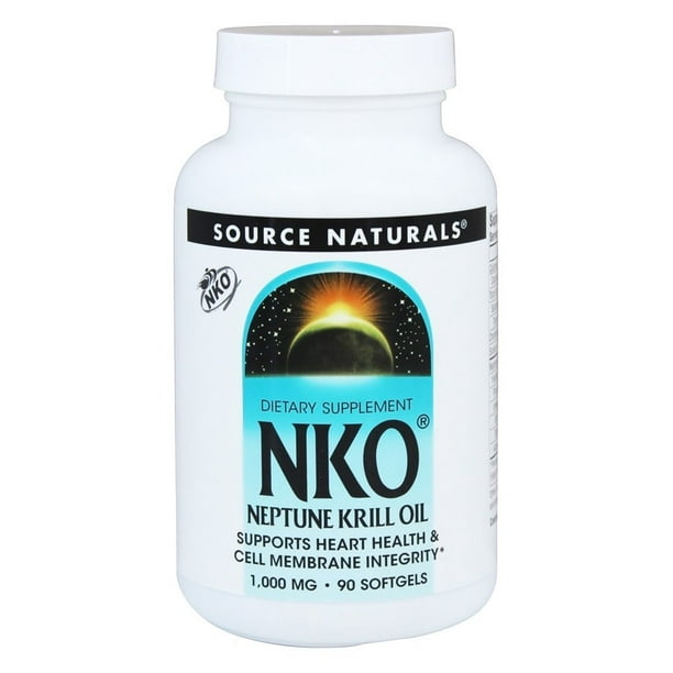Source Naturals NKO Neptune Krill Oil 1000 mg. 90 Softgels