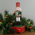 thumbnail image 2 of Northlight Musical and Animated Cymbalist Christmas Nutcracker - 12", 2 of 5