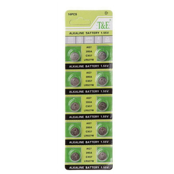 10 Pack Multi Purpose Coin Battery 1.55V Button Battery for Electronic Device