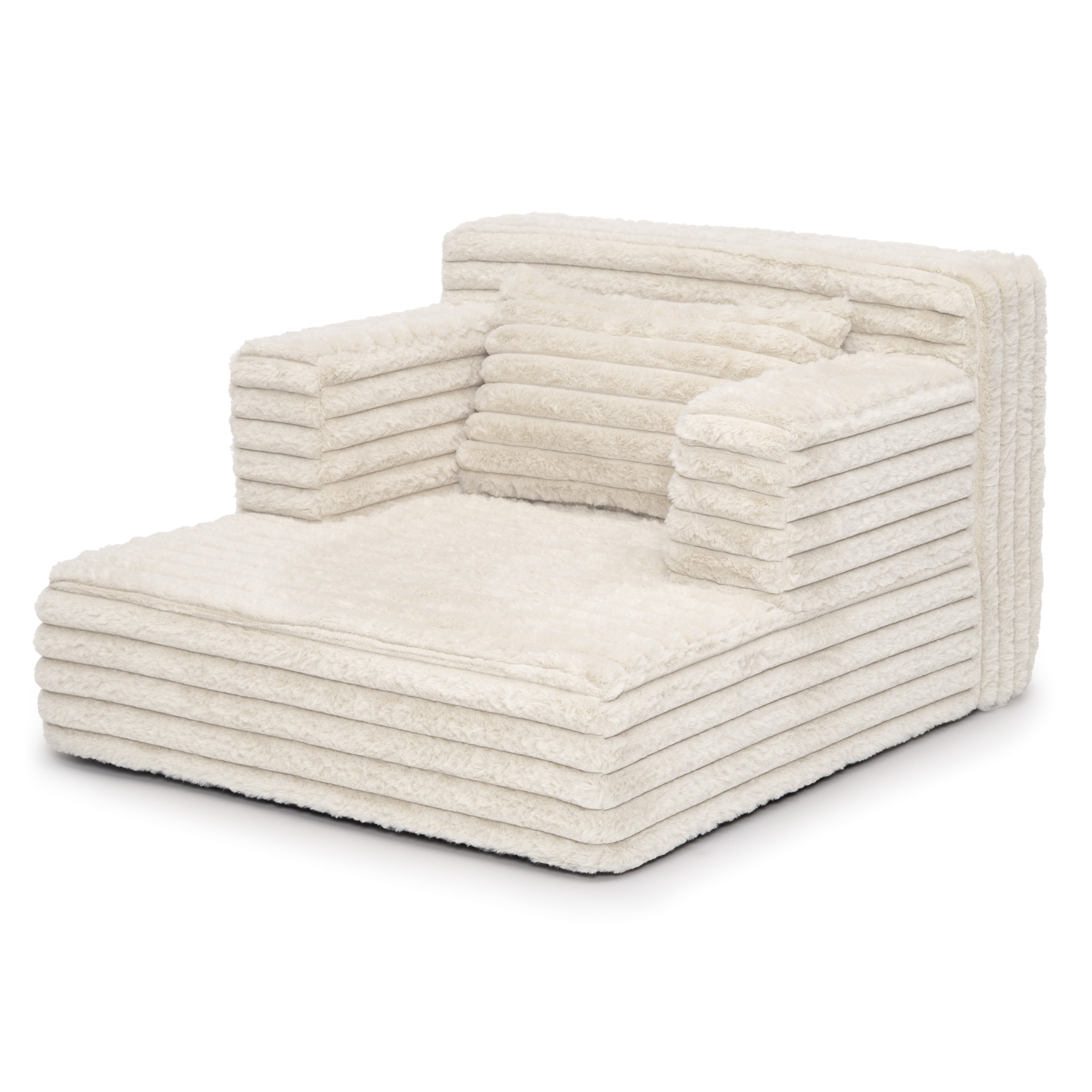 Delta Children Cozee Chaise Bedtime Lounger Chair, Oatmeal