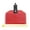 Red, variant on 7829 Plastic Cowbell with Stick Hand Percussions Music Cowbell Cow Bells Noise Makers for Sporting Event and Drum Set