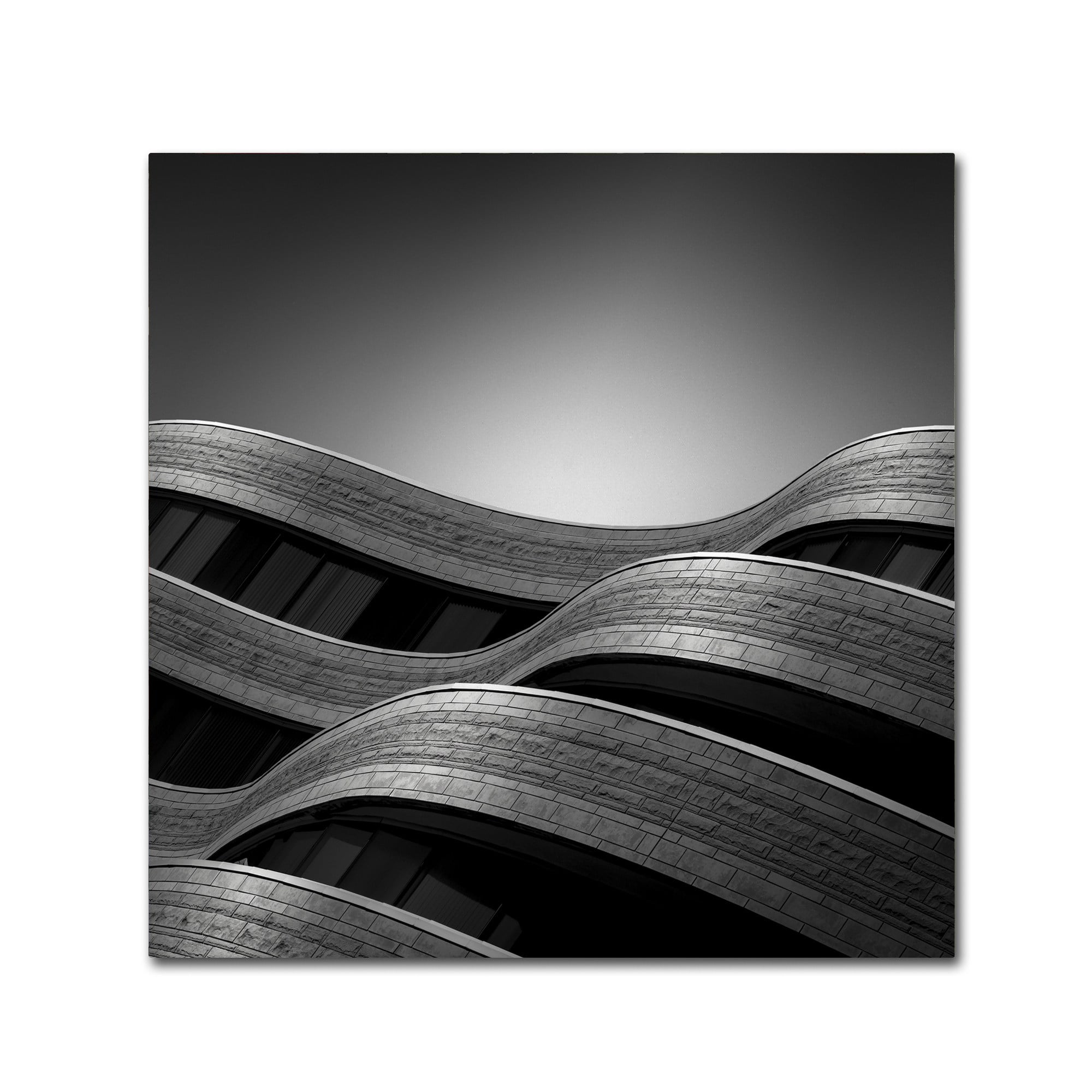 Trademark Fine Art Dave MacVicar 'The Urban Sea' 24 x 24 (ALI0868-C2424GG)