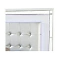 thumbnail image 2 of Sterling Queen Size Upholstered LED Bed made with wood in White Color, 2 of 5