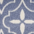 thumbnail image 6 of Nourison Essentials Moroccan Modern Indoor Outdoor Rug Blue Ivory 5' x 7', 6 of 12