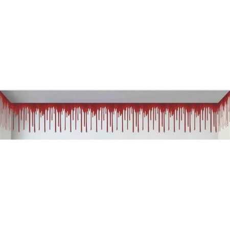 Costumes for all Occasions FM68909 Dripping Blood Border 20 ft. x