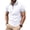 White-E6, variant on Homeyce Men's Short Sleeve Polo Shirts Contrast Collared Button Polo Shirts Classic Casual Lightweight Polo Sweater Solid Color Short Sleeve Pullover Shirts,Yellow 3XL