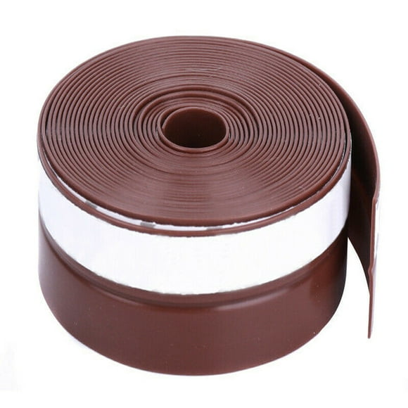 Iumwxz Self Adhesive Weather Stripping Door Draft Stopper Strip home tool Brown Silicone Rubber up to 65% Off