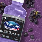 Pedialyte AdvancedCare Plus Electrolyte Drink, Iced Grape, 1 Liter