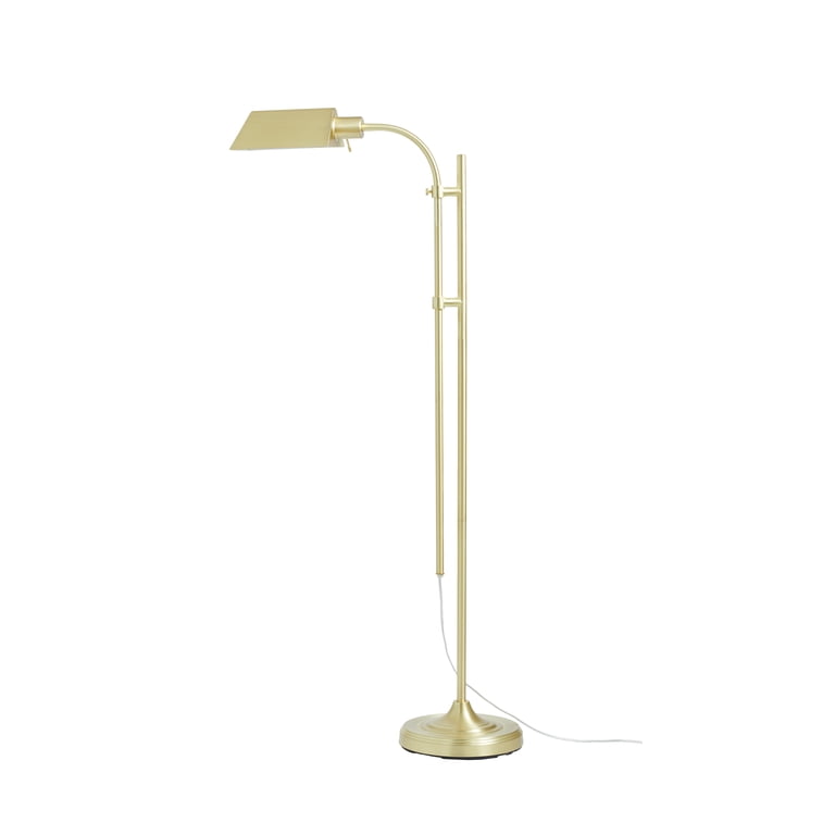 Better Homes & Gardens Adjustable Pharmacy Floor Lamp, Brass photo 5