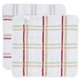 thumbnail image 7 of Mainstays 4-Piece Kitchen Scrubber Dishcloth Set, Tan Stripe, 7 of 7