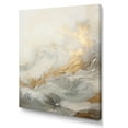 thumbnail image 2 of Designart "Contemporary Beige And Gold River Scenery II" Coastal Ocean Canvas Art Print, 2 of 7
