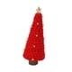 thumbnail image 4 of Estatua de árbol de Navidad, escultura de madera, manualidades decorativas, figura de árbol de Navidad, adorno para dormitorio, estantería, decoración Rojo, 4 of 8