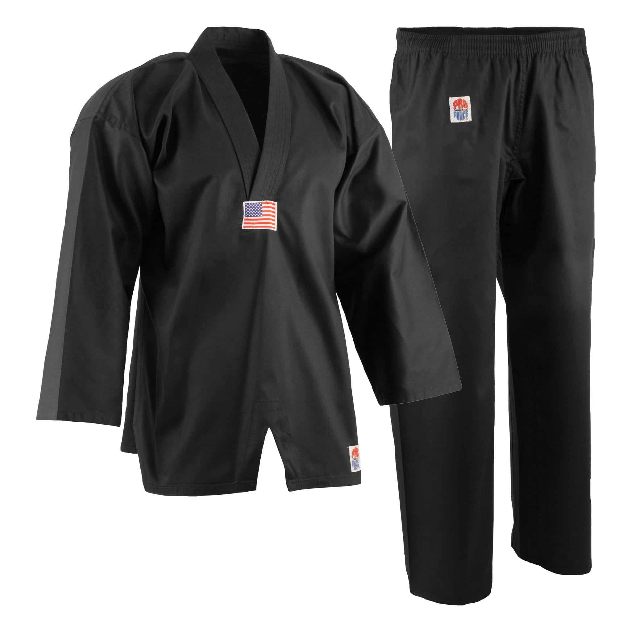 proforce-gladiator-7-5-oz-tkd-uniform-solid-black-walmart