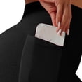 thumbnail image 4 of cocolona Womens Summer Breathable Drying Biker Shorts Elastic Waist Stretch Workout Gym Yoga Shorts with Pocket, 4 of 4