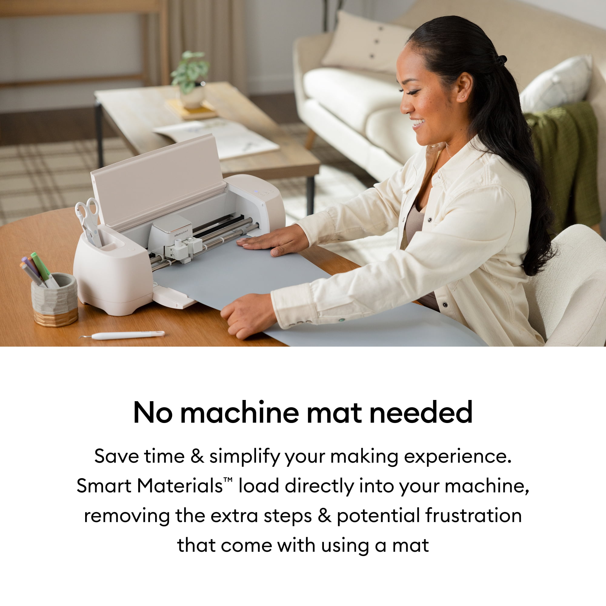 Cricut® Smart Iron-On™ Matless Heat Transfer Vinyl (13 in x 36 in), Lavender