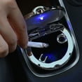 thumbnail image 4 of Walbest Cigarette Smoke Car Ashtray Cup Holder, LED Portable Auto Car Truck with Lid for Office Home Car Ashtray (Black), 4 of 7