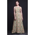 thumbnail image 2 of Bimba Floral Ladies Round Neck Sleeveless Long Tank Casual Maxi PrintÂ&nbsp;Dress-XXX-Large, 2 of 6