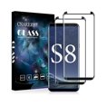 thumbnail image 1 of ccwonima 2 Pack Screen Protector for Samsung Galaxy S8, 3D Curved/Easy Installation/Case-Friendly/Tempered Glass for Samsung Galaxy S8, 1 of 1