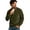 Army Green, variant on Sorvello Men's Corduroy Loose Fit Quarter Zip Pullover Sweatshirt With Chest Pocket Mock Neck Big and Tall Casual Fall Winter Streetwear Top Army Green L