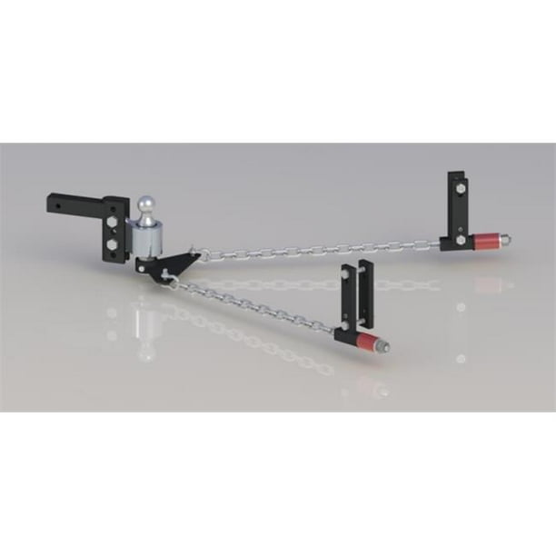 Andersen Mfg 3324 No Sway Weight Distribution Hitch, 4 inch Drop And