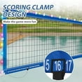 thumbnail image 3 of Reinforced Anti-UV Replacement Pool Volleyball Net with Scoring Clamps, 15-29 ft Adjustable Length - Easy Set Up and Long Lasting (Net Only), 3 of 6