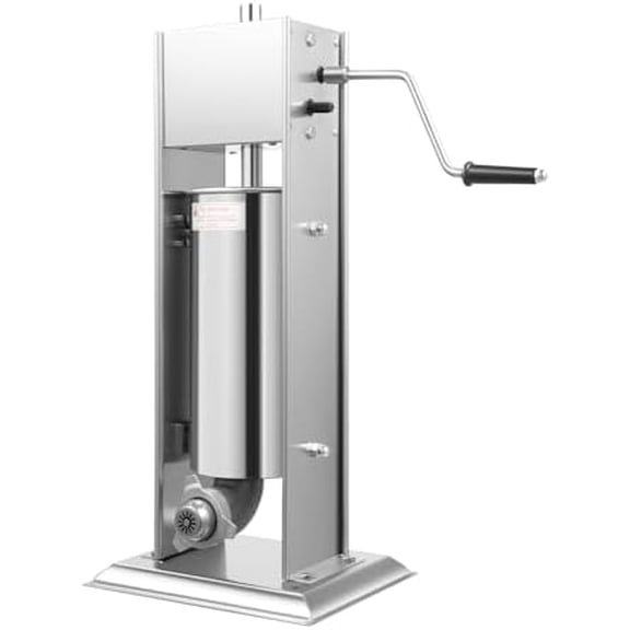 5l Churros Machine Maker, Manual Churreras Para Churros Machine Stainless Steel Churro Machine Churro Maker with 4PCS Nozzles for Home Restaurants Bakeries, Silver$$Home Decor, Kitchen, & Other