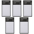 thumbnail image 3 of 5 Pack Magnetic Notepad Pen for Fridge Chalkboard Calendar Shopping Black, 3 of 8