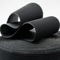 thumbnail image 3 of 1/2/3/5m Nylon Hook Loop Fastening Cable Tape Adjustable Hook And Loop Straps Black With Buckles For Cord Organizer Or Storage 1m with 5 buckles Width 2cm, 3 of 6