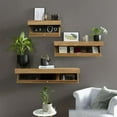 thumbnail image 2 of Magicflap Designer Shelf with Secret Compartment, Concealed Floating Shelf, Wall-Mounted Storage Solution, Secret Shelf, Hidden Compartment Shelf, Modern Home Decor (Black), 2 of 6