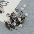 TUMALL 10 Sets Furniture Connecting Cam Lock Assortment Kit Pre