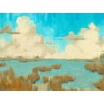 thumbnail image 2 of Green, Jacob 32x25 White Modern Wood Framed Museum Art Print Titled - Fripp Island Water II, 2 of 4