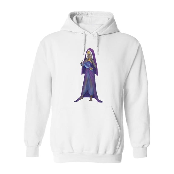 Astrologer Girl Hoodie Men -Image by Shutterstock, Male Medium