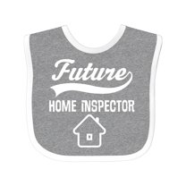 Inktastic Home Inspector Future Job Boys or Girls Baby Bib
