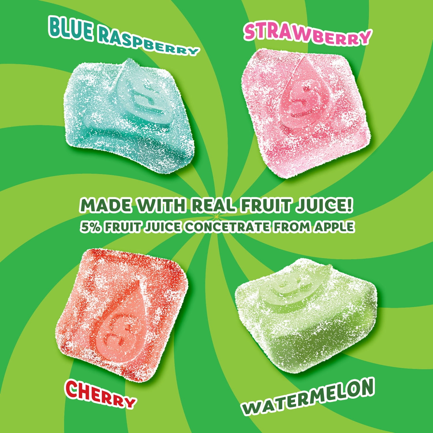 (6 pack) Starburst Gummies Sours Gummy Candy - 5 oz Bag