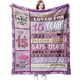 thumbnail image 1 of LHSHID 18th Birthday Gift Ideas Happy 18th Birthday Gifts 18th Birthday Gifts for Daughter Gifts for 18th Birthday Girl from Sister/Aunt/Adult 18 Years Old Blanket 40x50in, 1 of 6
