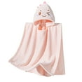 thumbnail image 2 of Kids Flannel Fleece Hooded Bath Towel Poncho - Toddler Baby Boys Girls Fleece Hooded Towel,Absorbent Soft Plush Shower Wrap for Pool Beach, 2 of 6